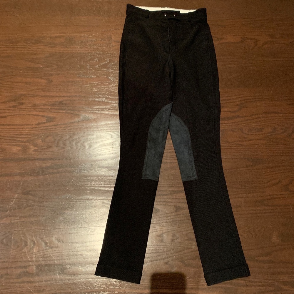 Ladies knit pant stretch riding style pant from PAUW